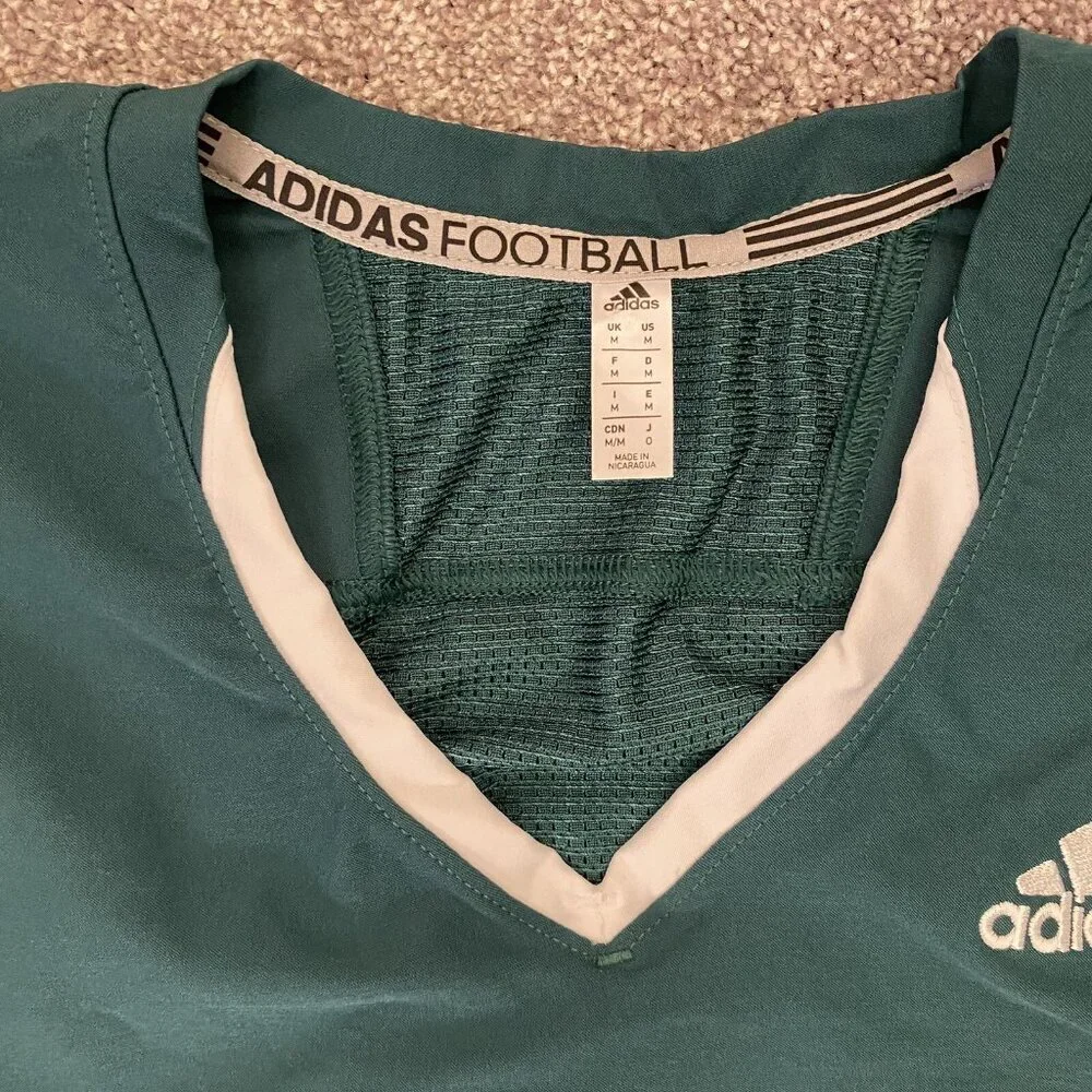 Adidas Football Jersey Green White GG7396 Men’s Size M - Medium - NWT